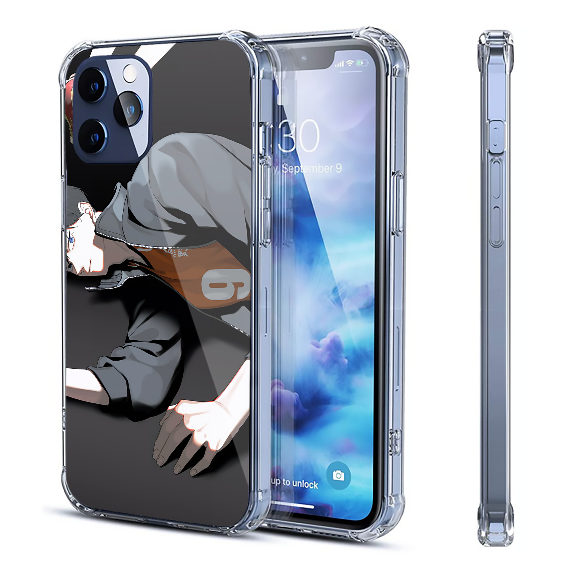 （画像用） ハイキュー!! Haikyu!! 【iPhone 12シリーズ対応】透明スマホケース（クリアソフトケース）
